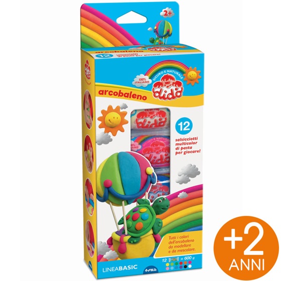 DIDÒ-PASTA DA MODELLARE ARCOBALENO FILA